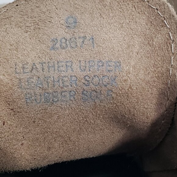 J Crew Tan Suede Wedge Booties Size 9 good pre-owned condition - Picture 5 of 6